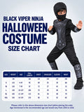 Black Viper Ninja, Kids Halloween Costume Fancy Dress Up