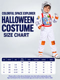 Colorful Space Explorer, Kids Halloween Costume Fancy Dress Up