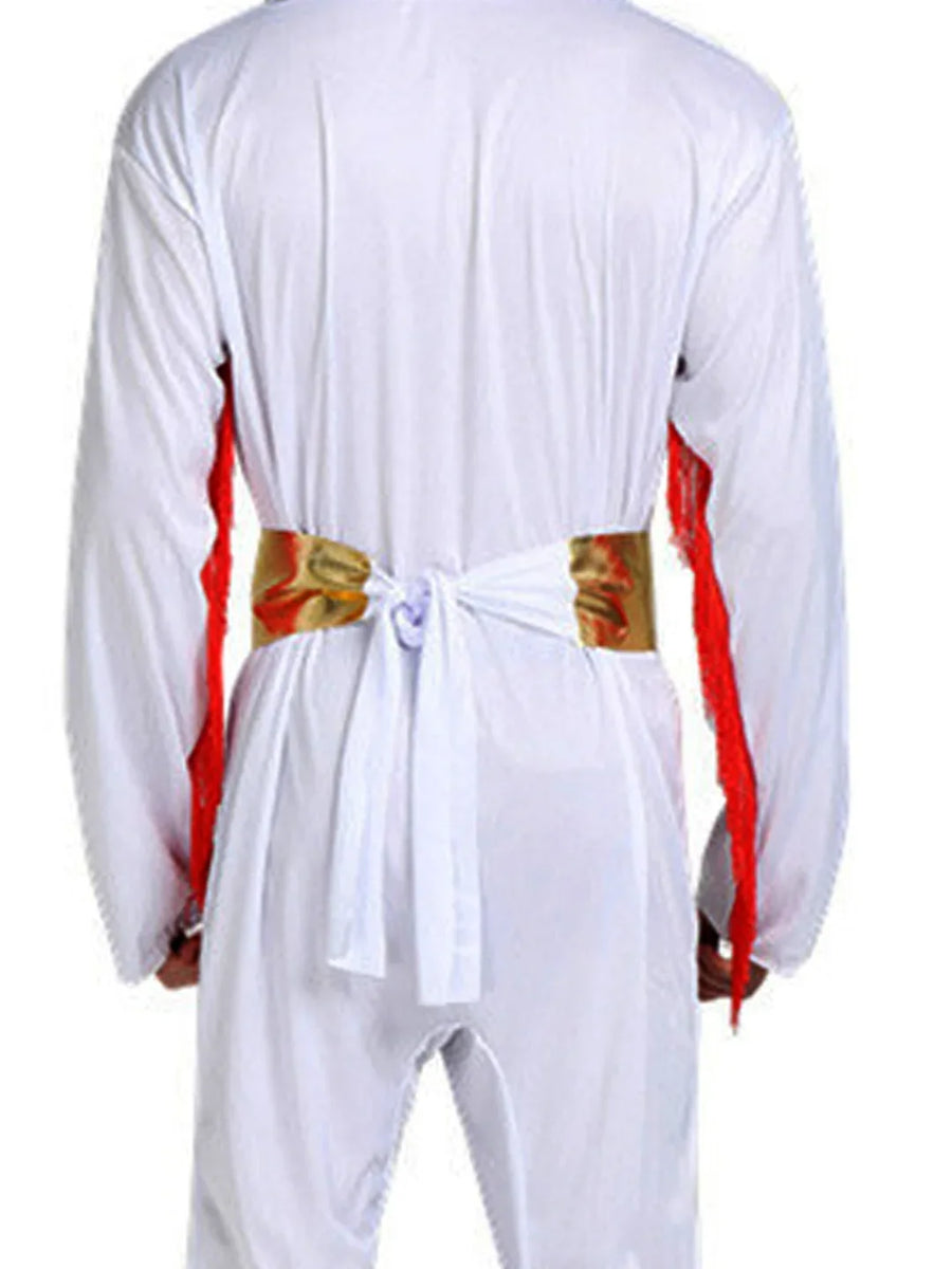 Disco King Rock n Roll singer Adults Halloween Costume Fancy Dress up