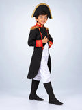 Black & Red Pirate Captain, Kids Halloween Costume Fancy Dress Up