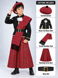 Traditional Scottish Citizen, Kids Halloween Costume Fancy Dress Up