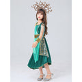 Little Surprise Box,Forest Snake Queen Kids Halloween Costume Dress Up-7-8Y