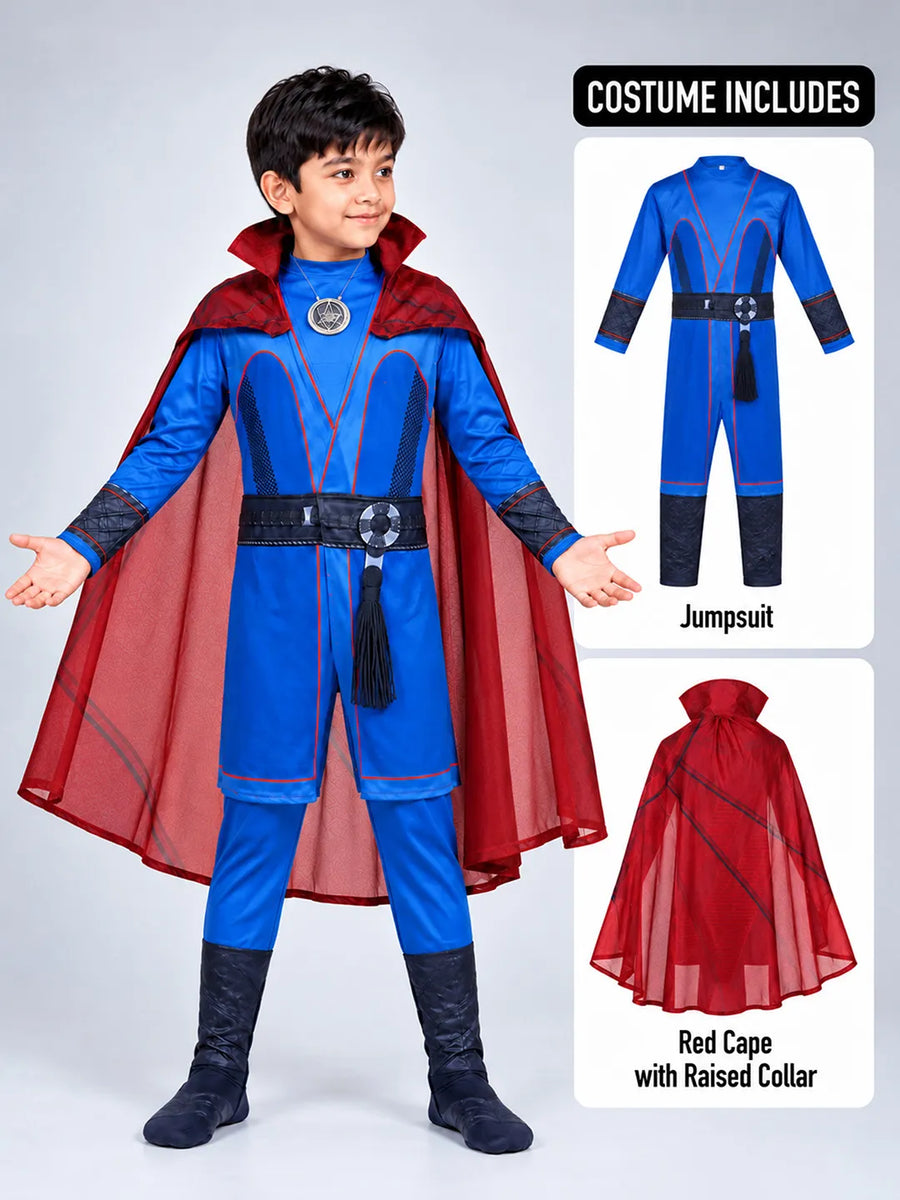 Strange Superhero, Kids Halloween Costume Fancy Dress Up