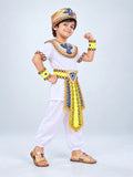 White Egyptian Pharaoh Prince, Kids Halloween Costume Fancy Dress Up