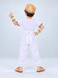 White Egyptian Pharaoh Prince, Kids Halloween Costume Fancy Dress Up