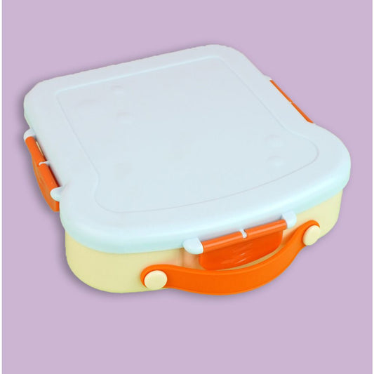 Little Surprise Box, Blue Bread slice Fun themed Kids Lunch Box/Tiffin