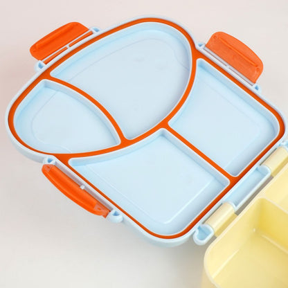 Little Surprise Box, Blue Bread slice Fun themed Kids Lunch Box/Tiffin