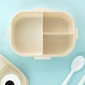 Little Surprise Box, Green Big Eye Dino 2 decker Lunch Box for Kids