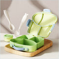 Little Surprise Box, Pastel Mint Bread slice Fun themed Kids Lunch Box/Tiffin Box