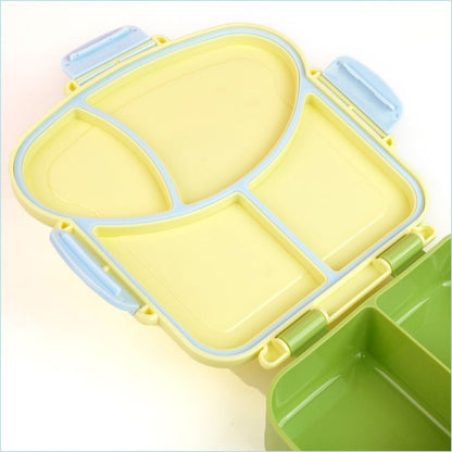 Little Surprise Box, Pastel Mint Bread slice Fun themed Kids Lunch Box/Tiffin Box