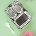 Little Surprise Box, Pink Party Hat Unicorn Big Size Stainless Steel Kids Lunch Box