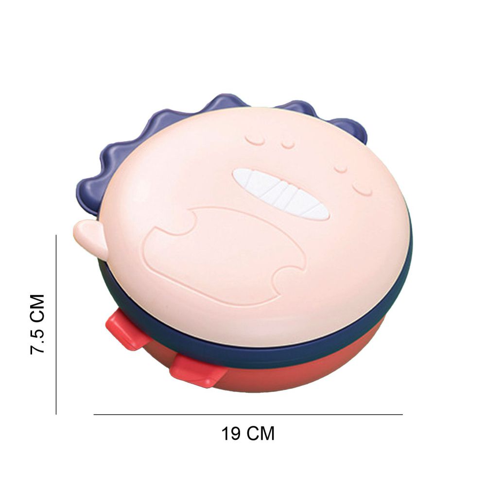 Little Surprise Box, 3d Pink Munch Monster Stainless Steel Kids Lunch Box