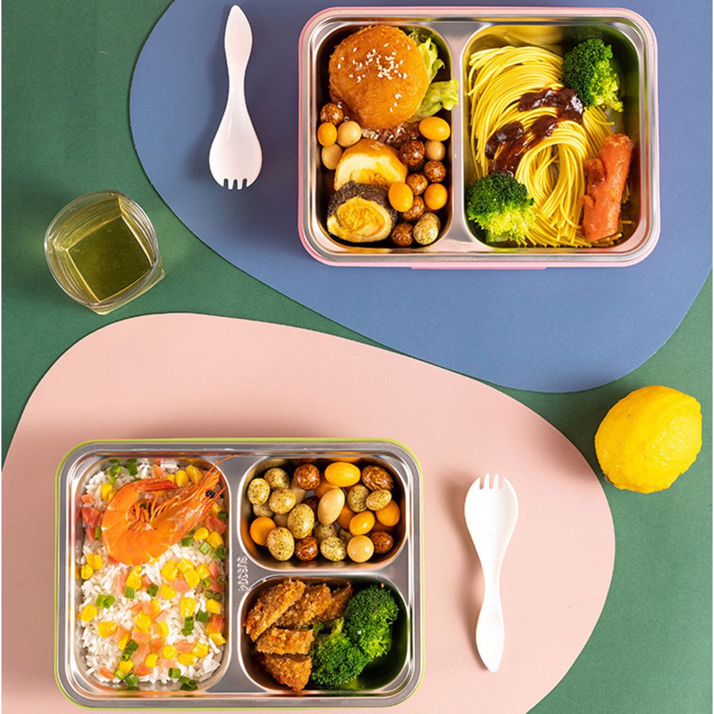 Little Surprise Box, Princess Magic Pink Stainless Steel Kids Lunch Box