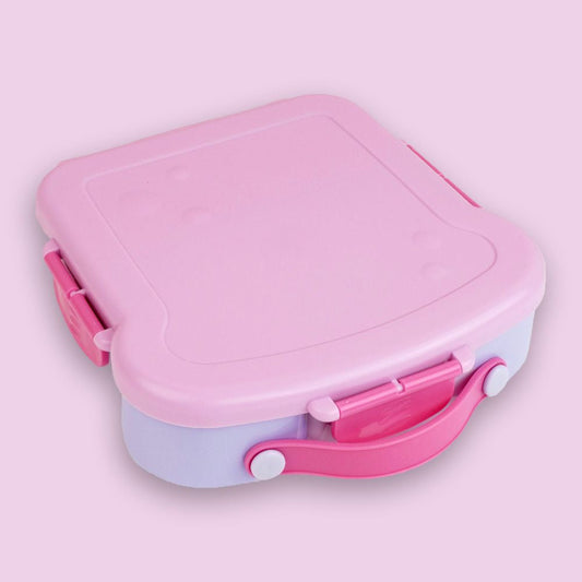 Little Surprise Box, Purple Bread slice Fun themed Kids Lunch Box/Tiffin