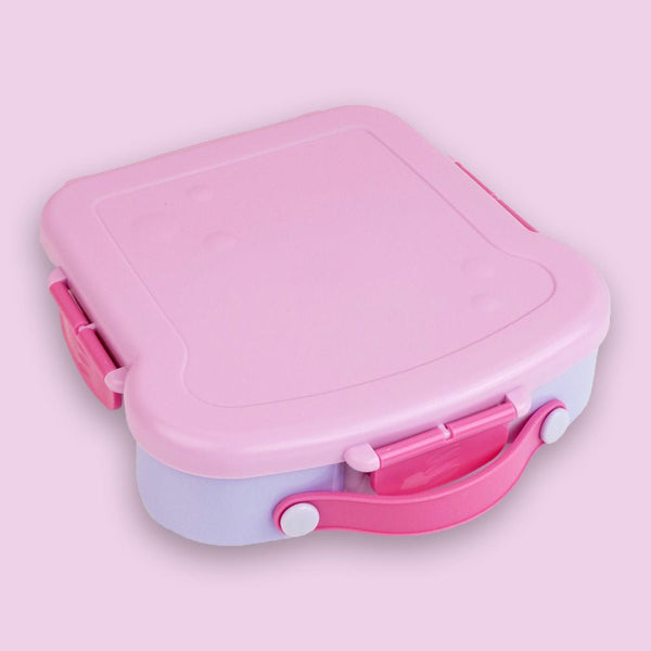 Little Surprise Box, Purple Bread slice Fun themed Kids Lunch Box/Tiffin