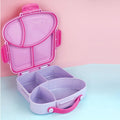 Little Surprise Box, Purple Bread slice Fun themed Kids Lunch Box/Tiffin