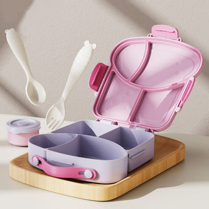 Little Surprise Box, Purple Bread slice Fun themed Kids Lunch Box/Tiffin