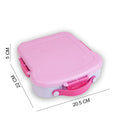 Little Surprise Box, Purple Bread slice Fun themed Kids Lunch Box/Tiffin