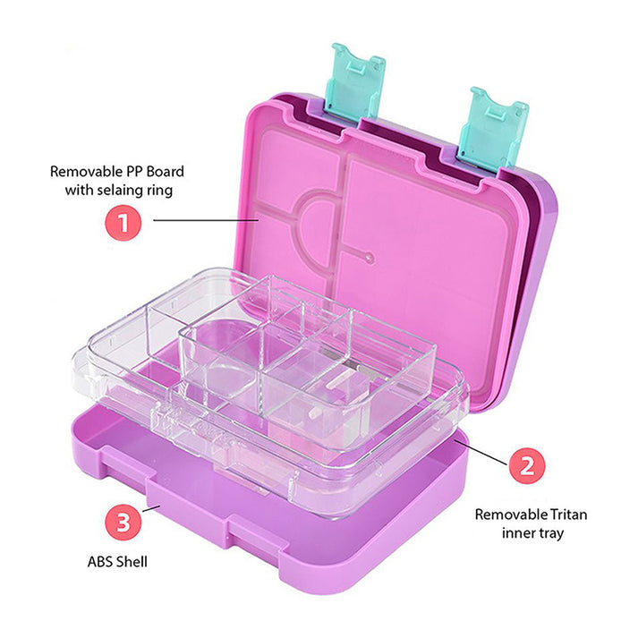 Little Surprise Box, 2 pcs Uni LunchBag & Bento Lunch box for Kids