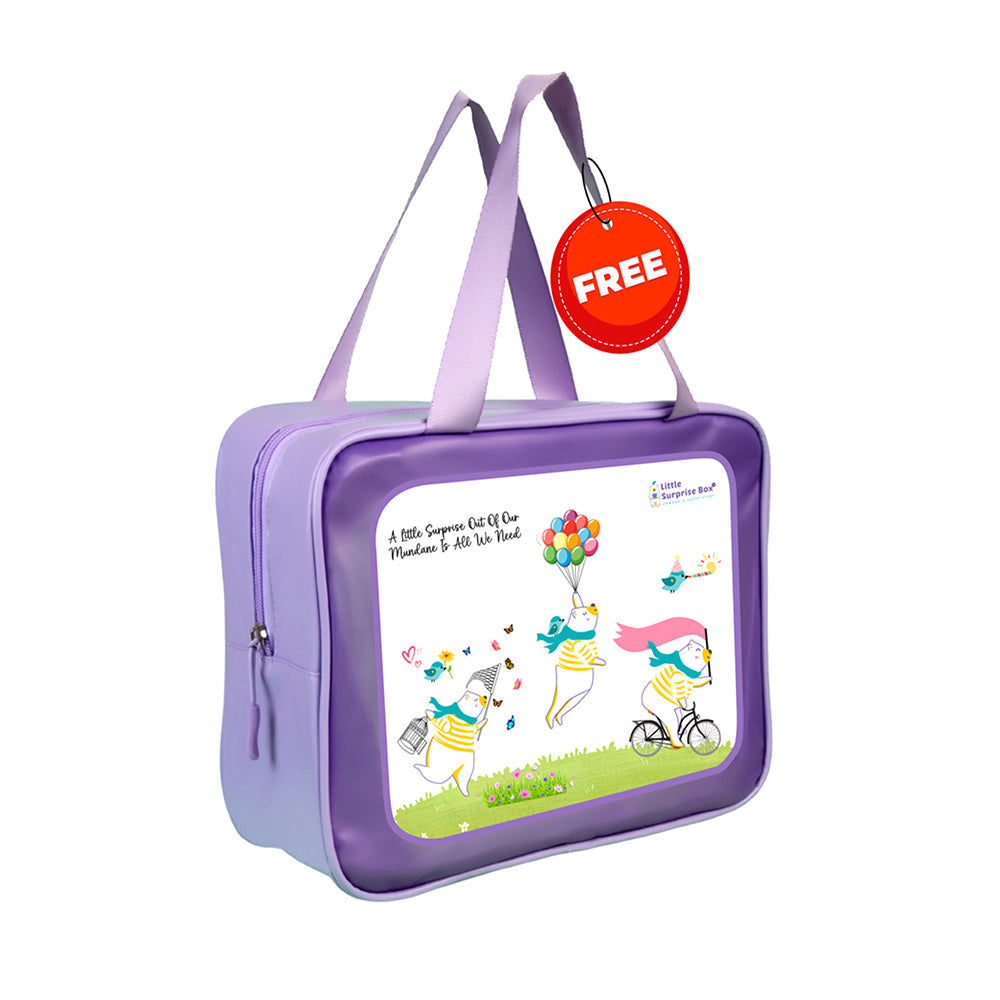 Dive Green Nautical Printed Full Length 2.5mm Neoprene Kids Swimsuit with Free Washbag