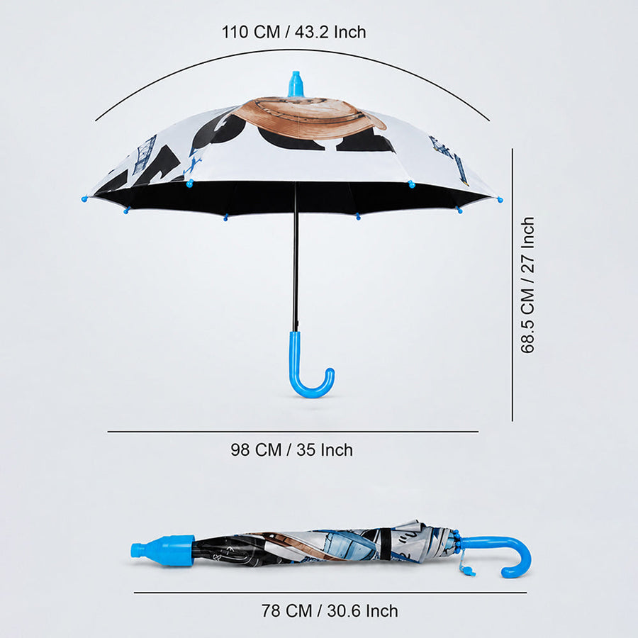 Mr. Tedd with Shutter style cover Kids-Umbrella-6-13Y