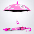 Strawberry Teddy with Shutter style cover Kids-Umbrella - 6-12Y