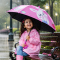 Strawberry Teddy with Shutter style cover Kids-Umbrella - 6-12Y