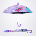 Unicorn Rainbow with Shutter style cover Kids-Umbrella  6-12Y