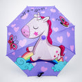 Unicorn Rainbow with Shutter style cover Kids-Umbrella  6-12Y