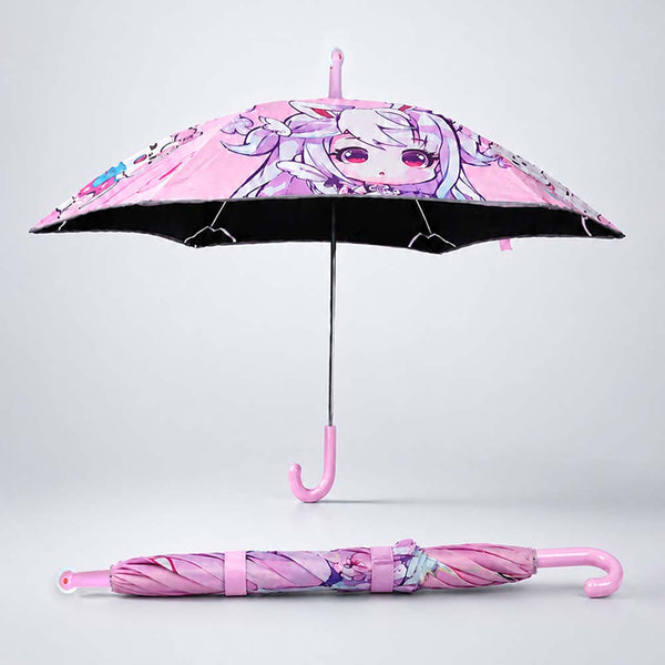 Wheel style Baby Girl Printed UPF 50+ Kids-Umbrella-5-10Y