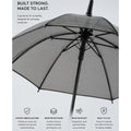 Black Beauty Jelly Transparent Umbrella for Teens & Adults