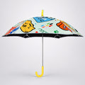 Wheel style Cat & Dog Printed UPF 50+ Kids-Umbrella-5-10Y