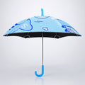Wheel style Blue Cute Dino Printed UPF 50+ Kids-Umbrella-5-10Y