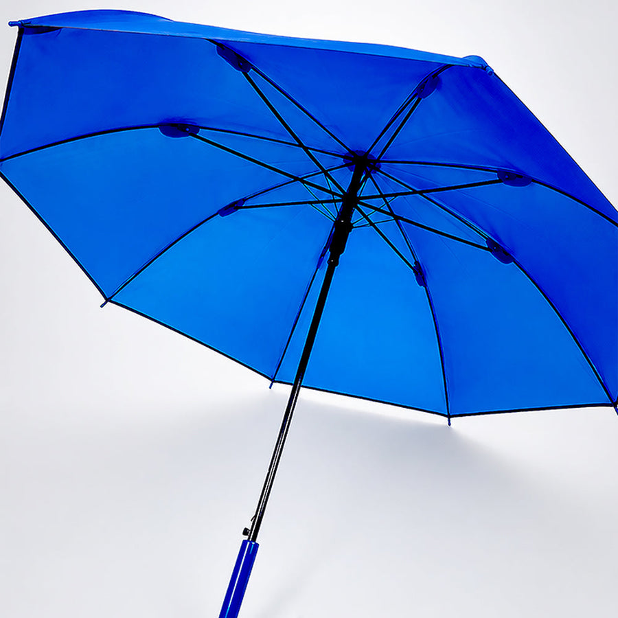 Navy Blue Solid Black border Umbrella for Adults & Teens