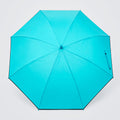 Teal Solid Black border Umbrella for Adults & Teens