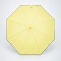 Yellow Solid Black border Umbrella for Adults & Teens