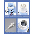 Blue Puppy Stripes Cap Series,  Stainless Steel Kids Water Bottle , 520ml