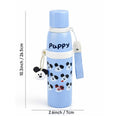 Blue Puppy Stripes Cap Series,  Stainless Steel Kids Water Bottle , 520ml