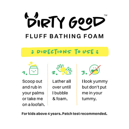 Lemony Mousse Fluff Bathing Foam