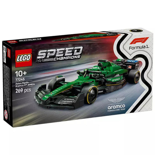 Lego 77245 Aston Martin Aramco F1 AMR24 Race Car