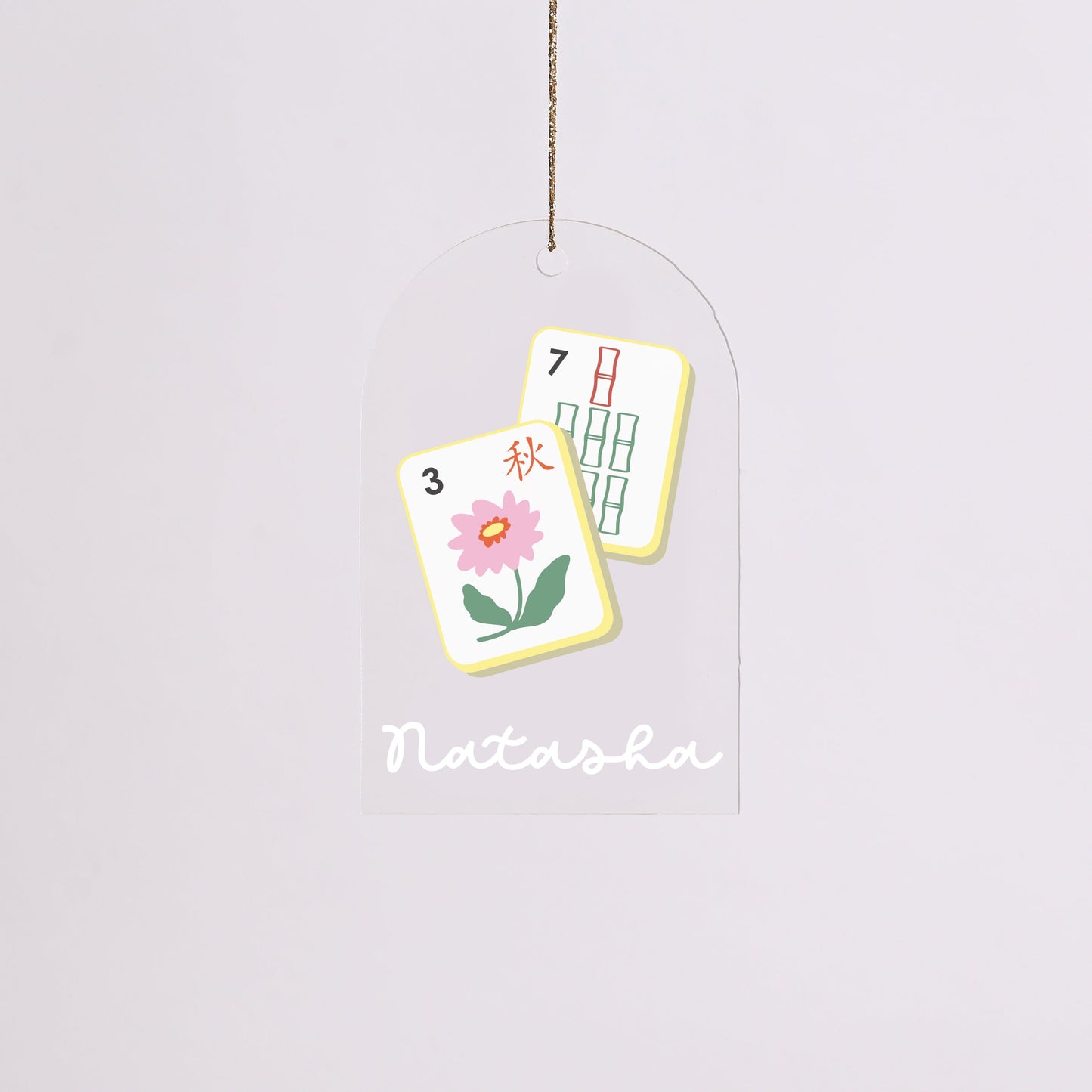 Personalised Printed Ornament | Mahjong