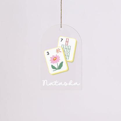Personalised Printed Ornament | Mahjong