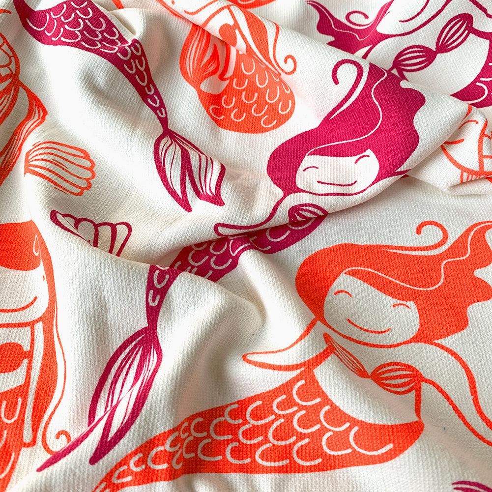 WRAP - Bath Towel - Mermaid Pink/Orange