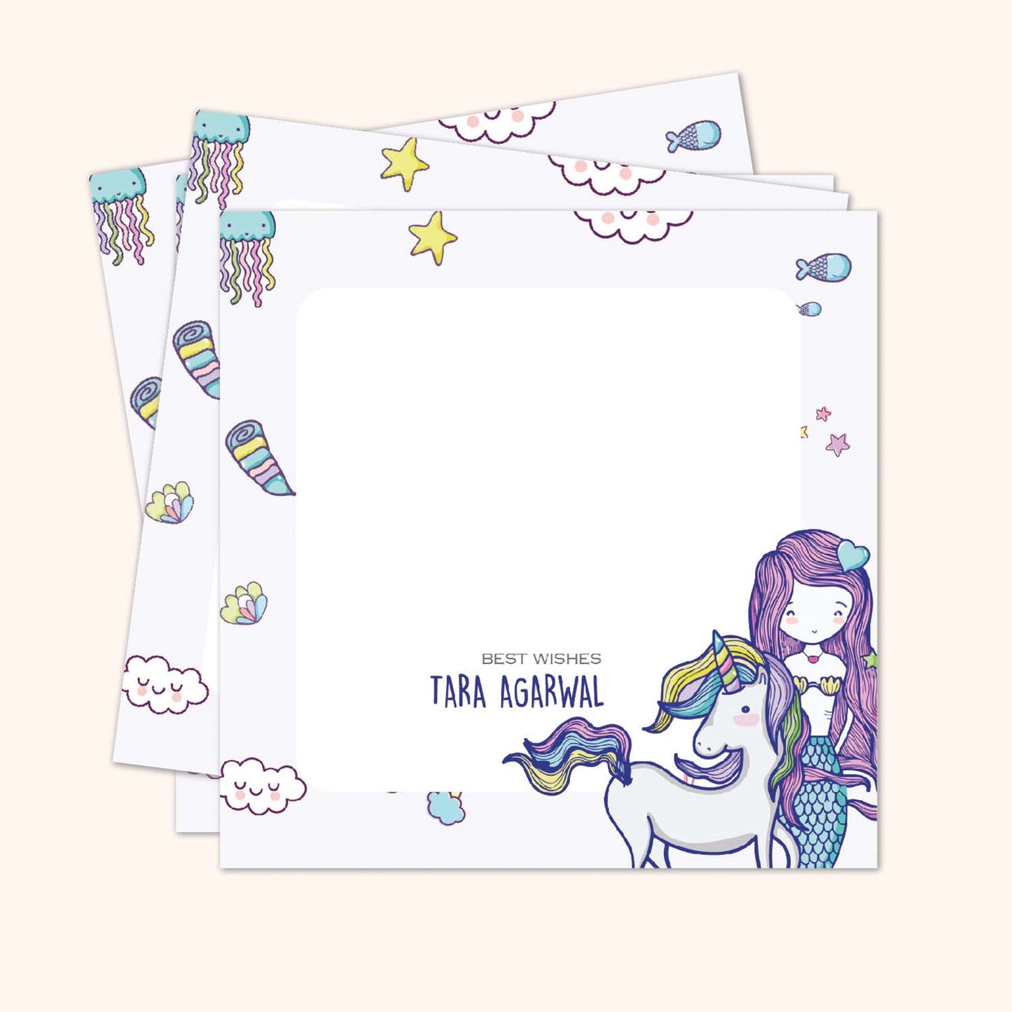 Square Gift Tags - Set of 24 | Personalised