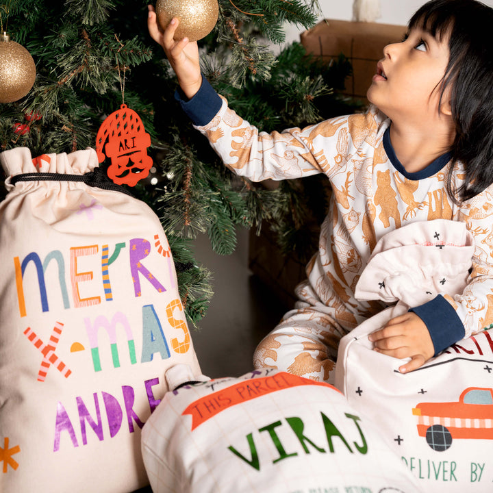 Personalised Sack | Merry Xmas