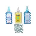 The One Step  Glow in the Dark Slime Bundle | Electric Blue