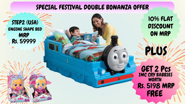 STEP2 THE TRAIN TANK ENGINE TODDLER BED | Special OFFER