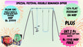 Plum® Premium Metal Single Swing and Glider with Mist | Special Offers