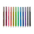Color Sheen Metallic Coloured Gel Pens - Set of 12