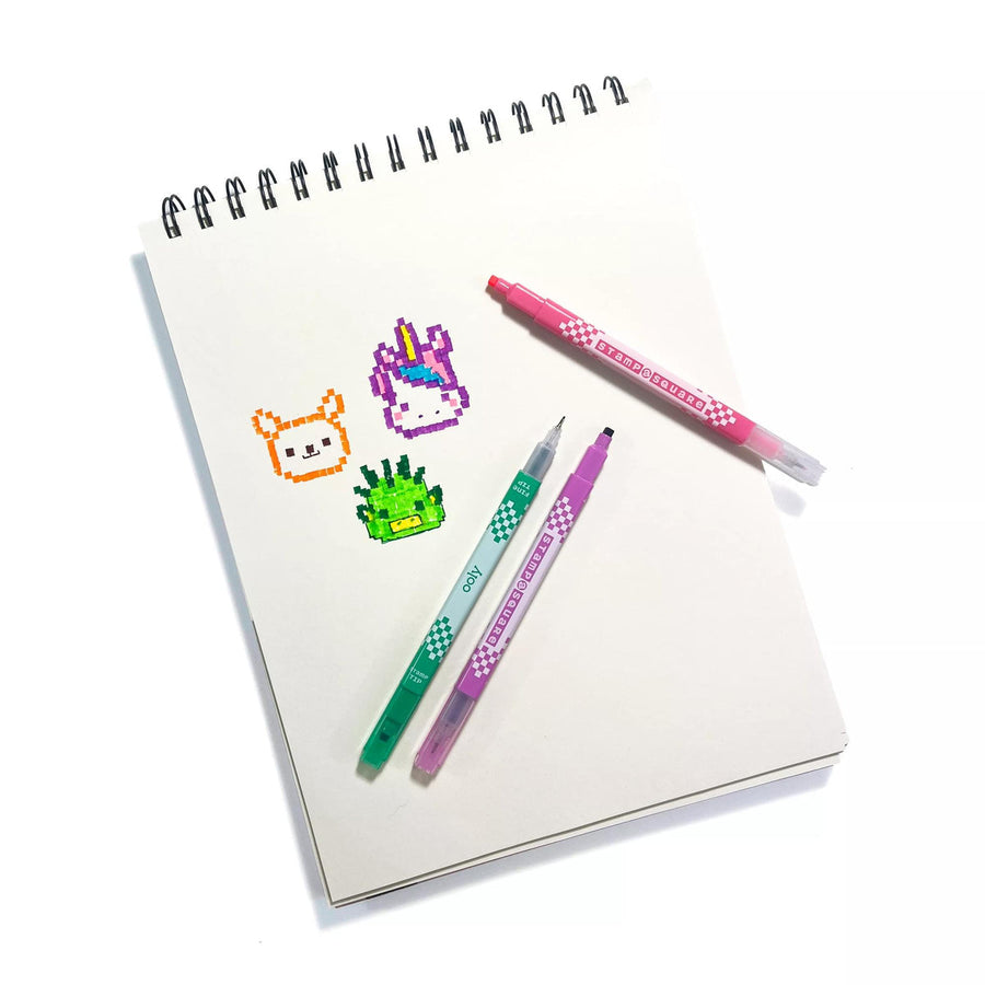 Stamp A Square Double Ended Markers